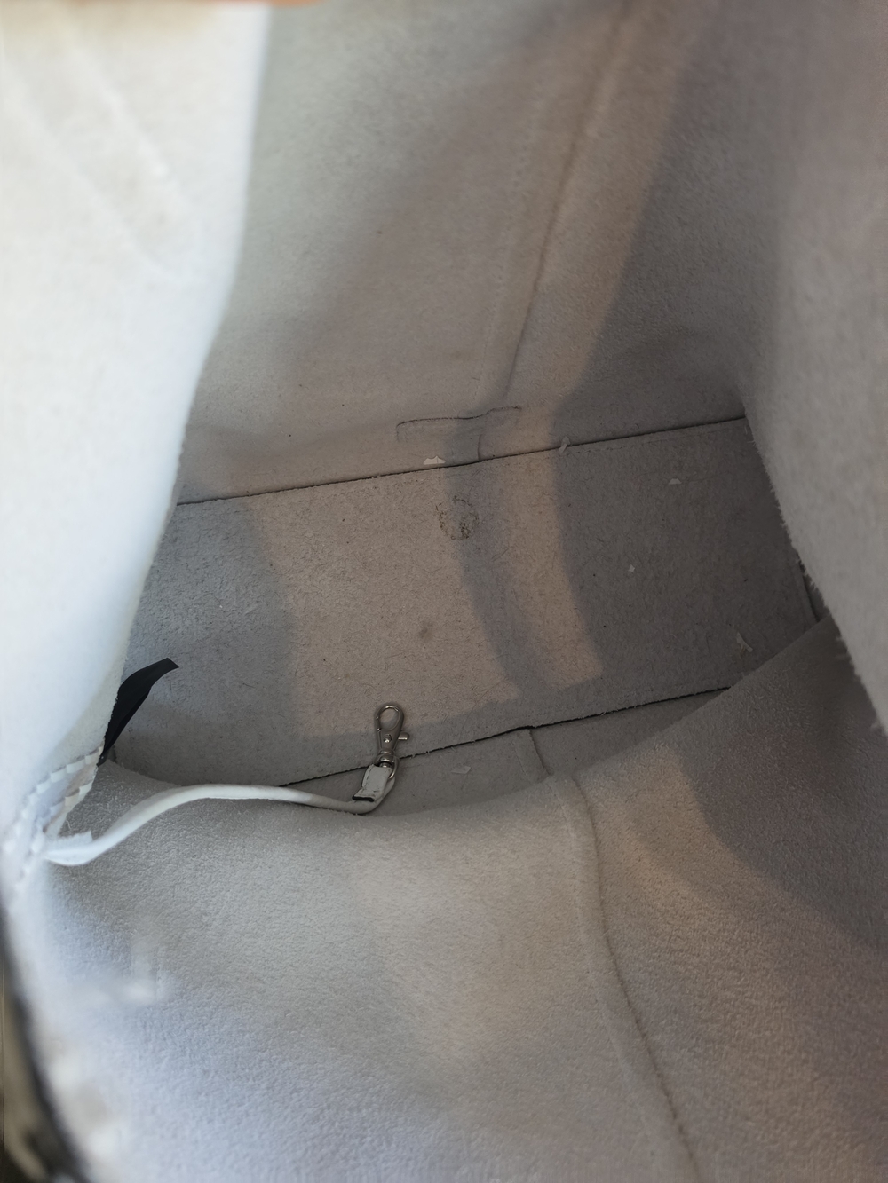 Rebecca Minkoff Cream Pebbled Leather Tote - Picture 6 of 6